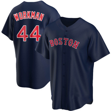 Brandon Walter Men's Nike Red Boston Sox Alternate Replica Custom Jersey Size: Large