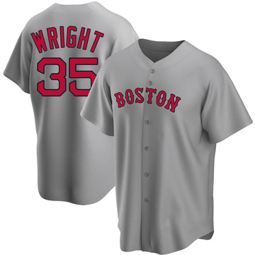  Stephen Wright Boston Red Sox Jersey Number Kit, Authentic Home  Jersey Any Name or Number Available : פריטי אספנות ואמנות