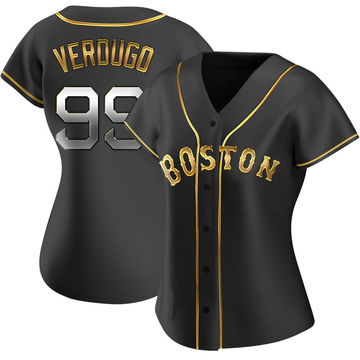 Men's Boston Red Sox Alex Verdugo Nike Gold City Connect Replica Player  Jersey