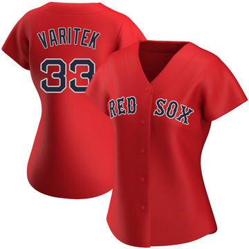 Jason Varitek #33 - Boston Red Sox Authentic Gray Road Jersey - Russell  Athletic